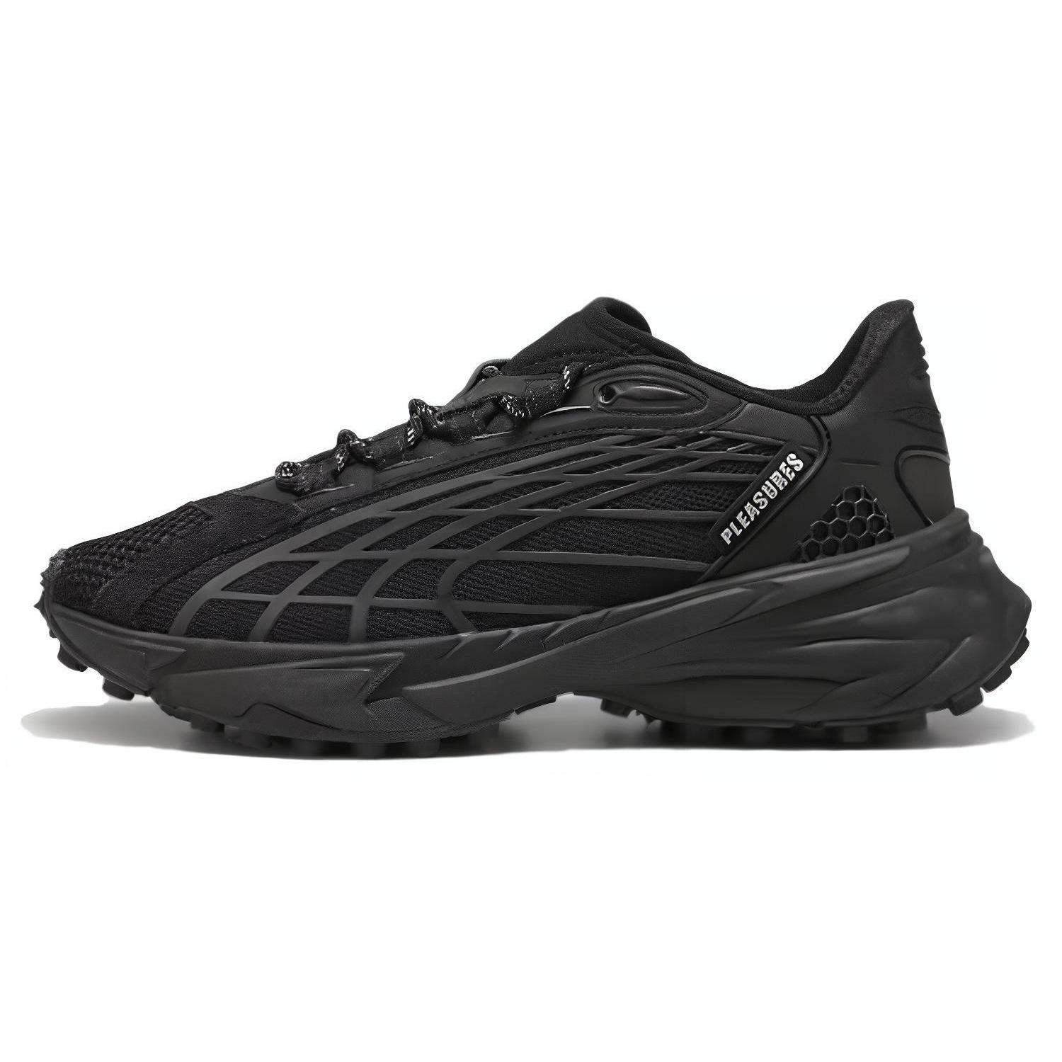 PUMA x Pleasures Spirex Black Men s 396037-01 EU 37