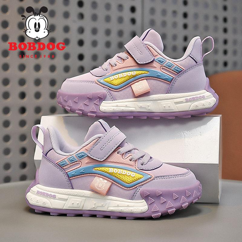 

Кроссовки для девочек Babu Bean Classmate 2025 Весна-Осень Детская обувь Дышащие сетчатые кроссовки для мальчиков Кожаная повседневная обувь 38 insole length about 24.2cm