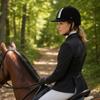 Half-Helmet Riding Helmet Safety for Trail Rides, Equestrian Riders