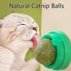 Natural Catnip Cat Wall Stick-on Ball Toy Scratchers Treats Healthy Natural Removes Balls To Promote Digestion Cat Grass Snack