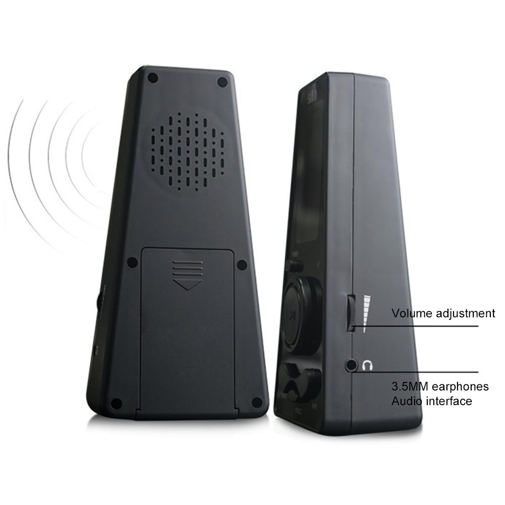 Digital Metronome Volume & Beat Speed Adjustable Electronic Metronome with Timer for Musicians Piano Guitar Violin Instrument