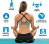 Gel Enhanced Seat Cushion Non-Slip Orthopedic Gel Memory Foam Coccyx Cushion for Tailbone Pain Office Chair Car Seat Cushion