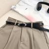 Belt Women's Buckle Adjustable Decoration With Skirt Suit Simple Thin Belt Sweater Waist Korean Style Decorative Belt