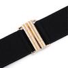 Women Stretchy Waist Belt Elegant Wide Corset Universal Elastic Rope Decorative Women Corset with Alloy Butt Buckle
