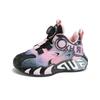 Kids Breathable Mesh Running Shoes Boys Girls Lightweight Basketball Sneakers With