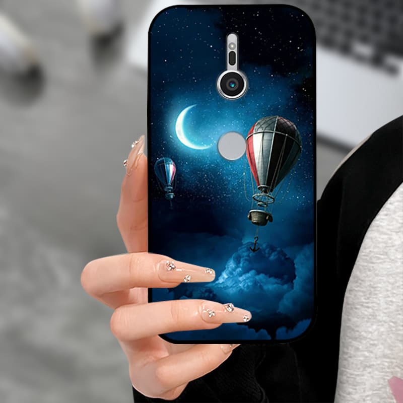 For Sony Xperia XZ2 XZ 4 2 1  Soft Silicone Black Back Shell Phone Cover For Sony XZ1 XZ2 XZ4 Funda Coque Shockproof Cases