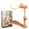 [Supervised by an Embroidery Posture Advisor] Fogman Embroidery Stand, Tabletop, Wooden Frame, Two-Handed, Adjustable, Compact, for Beginners
