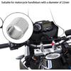 8 PCS Handlebar Shim,7/8" to 1" Aluminum Alloy Motorcycle Bar Spacer for 22 mm Diameter Motorcycle Handlebars