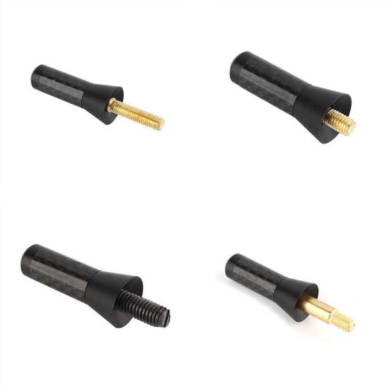 3.5cm Carbon Fiber Auto Vehicle Car Styling Short Antenna Modification Aerial