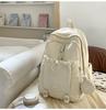 Zaino semplice zaino versatile femminile ins giapponese borsa per studenti zaino per scuola media scuola superiore grande capacità campus zaino dolce