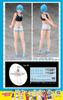 Hasegawa Egg Girls Collection 49 Maiyuki Sara Unpainted Resin Kit SP661 1/12 No. (Sportswear) (Person)