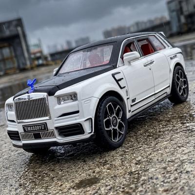 1:24 Rolls Royce Cullinan Mansory Off Road SUV Alloy Metal Diecast Model Car Home Trendy Desktop Display Ornament Birthday Gifts