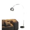 Dream Bubble Modern Nordic Chrome Large Arc Floor Lamp