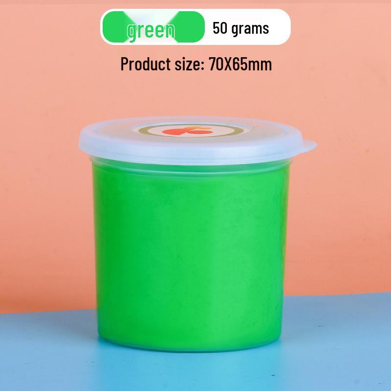50g Large Jar Pack: Super Light Nontoxic Colored Clay for Kids' DIY Crafts and Toys