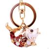 Carp Keychain Pendant for Novelty Gifts Jewelry Accessories Unisex