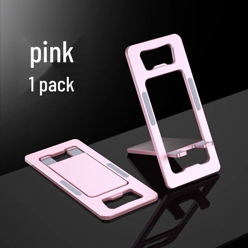 Ultra-Thin Foldable Aluminum Phone and Tablet Stand - Portable, Multi-functional, Universal Holder