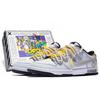 Nike Dunk Low Slip Resistant Abrasion Resistant Low top Skateboard Shoes GS Blue Gray Yellow CW1590-100(TeamM-S-BOX)