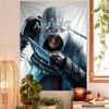 Game Classic AAssassins Cool CCreed Anime Tapestry Hanging Tarot Hippie Wall Rugs Dorm Home Decor