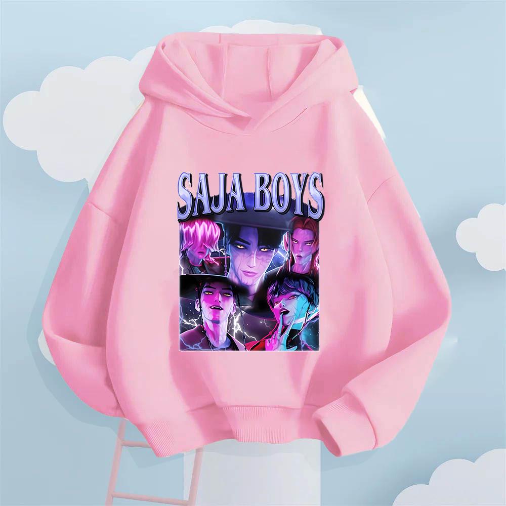 A Global Trendsetter! Saja Boys' Printed Kids' Hooded Sweatshirt Is Incredibly Stylish and Eye-catching.