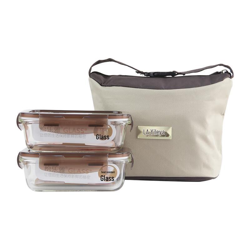 Yileya High Borosilicate Glass Food Storage Set