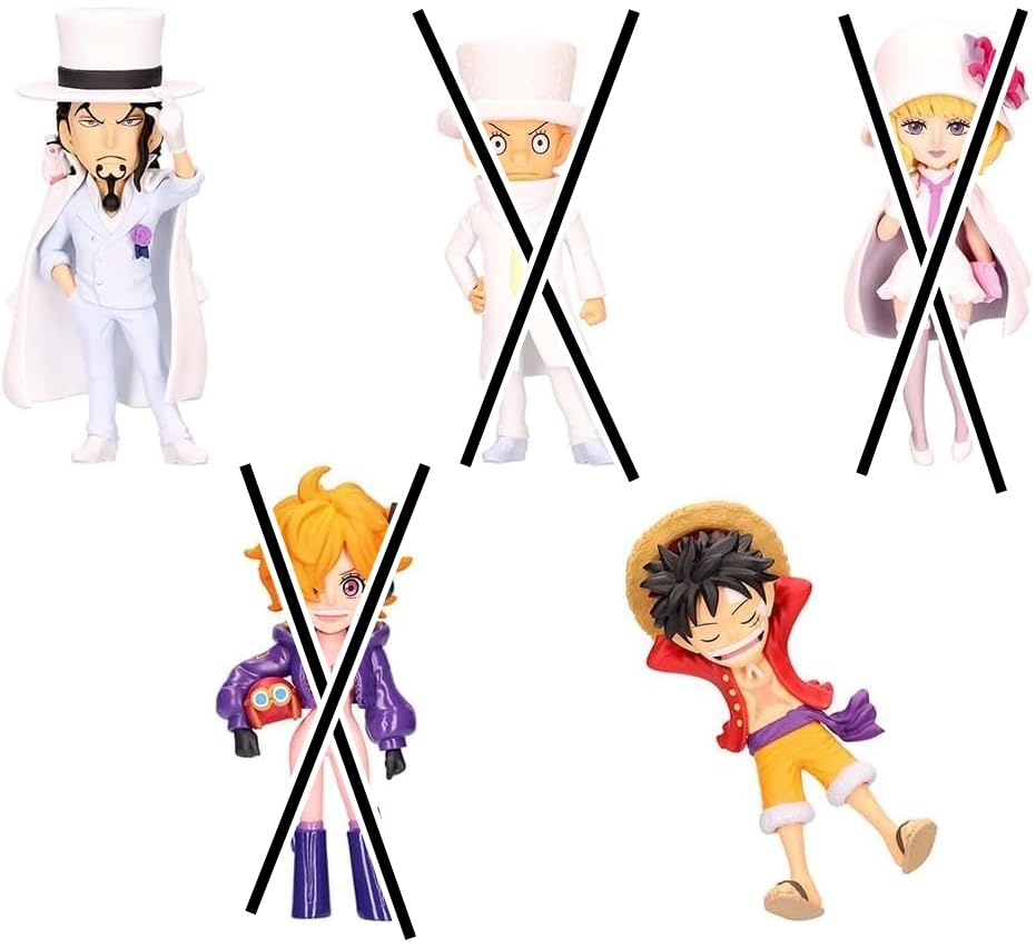 

One Piece World Collectible Figure Набор Новая Глава Издание Эггхед 2 штуки