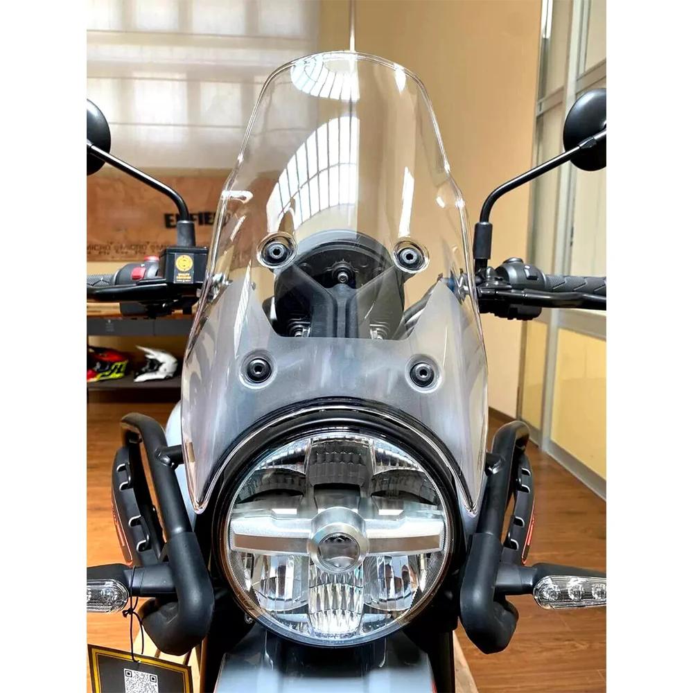 Motorcycle Windshield Windscreen Windproof Wind Screen Deflector For Himalayan 450 Himalayan 452 Himalayan450 2024-2025