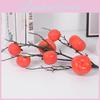 Persimmon Simulated Ornaments Room Decoration Artificial Plants Photography Prop