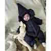 Baby Newborn Winter Jumpsuit - Thick Cotton Warm Romper Onesie