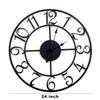 Numeral Designer Modern Wall Watch for Home Décor | Antique Fancy Big Size Modern Wall Watch (M-24 Inch),Black