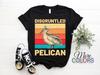 Disgruntled Pelican Vintage Retro T-Shirt, Love Pelicans Bird Lovers Fans Cute Gift, Adult Kids Birthday Easter Outfit Apparel Present,