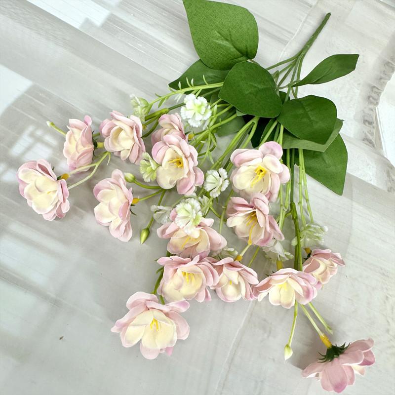 Flower Artificial Jasmine Wedding Hotel Restaurant Decoration Ornament Desktop
