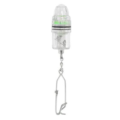 Indicatore di attrazione per pesci subacqueo con LED a goccia profonda, luce per esca per pesci con perno grande rinforzato in metallo