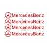 4pcs Car Door Handle Stickers Accessories For Mercedess Benz AMG W202 W203 W204 W205 W210 W211 W212 W213 W177 V177 W176 SL W169 FI1