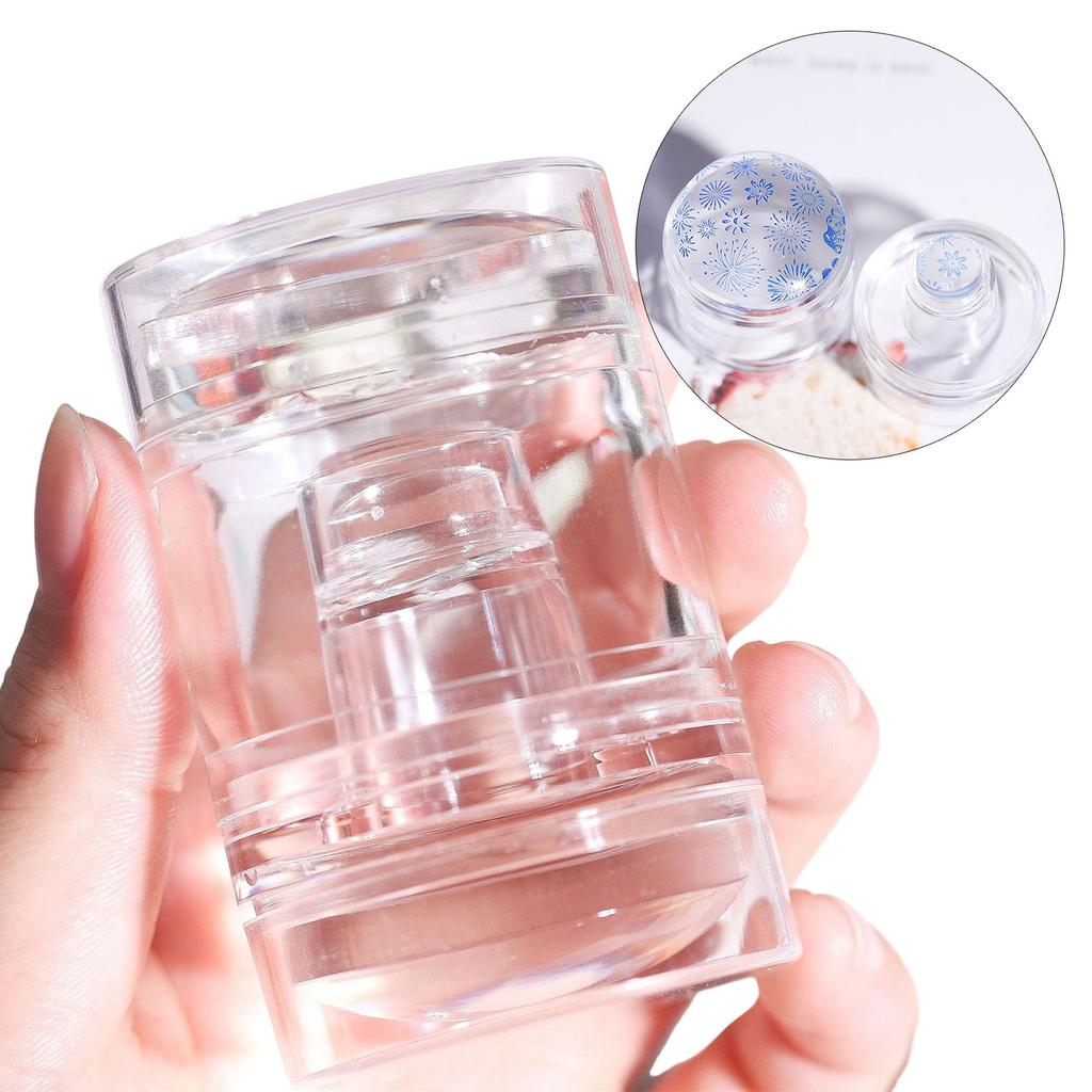 3 In 1 Silicone Nail Stamper Tool For Effortless Nail Art Design And Manicure Decoration