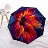 1pc Floral Bloom Automatic Open/Close Umbrella Compact Folding Umbrella, All-Season Portable Umbrella for Women/Men F1124064