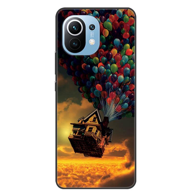 For Xiaomi 11 Lite 5G NE Case Protective Silicone TPU Phone Cases for Xiaomi Mi 11 Lite 5G Shockproof Covers 11Lite Soft Fundas