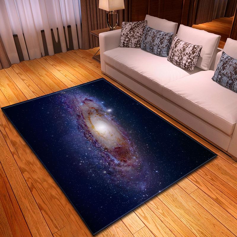 Simple Starry Sky Living Room Carpet Bedroom Dining Room Floor Mat Pattern Size