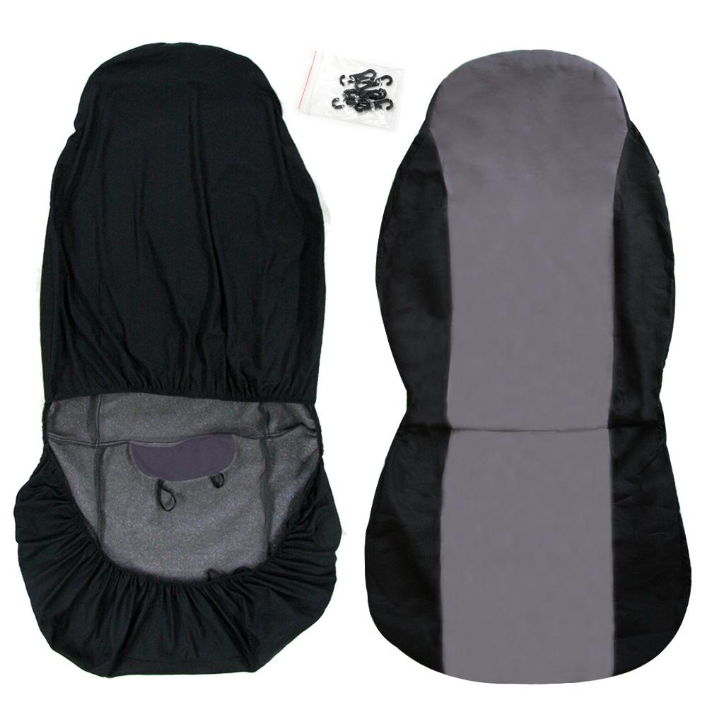 Tirol Nouvelle Housse de Siège Auto Universelle Pièce Unique Emballage Durable Housse de Siège Auto Noir Beige Gris