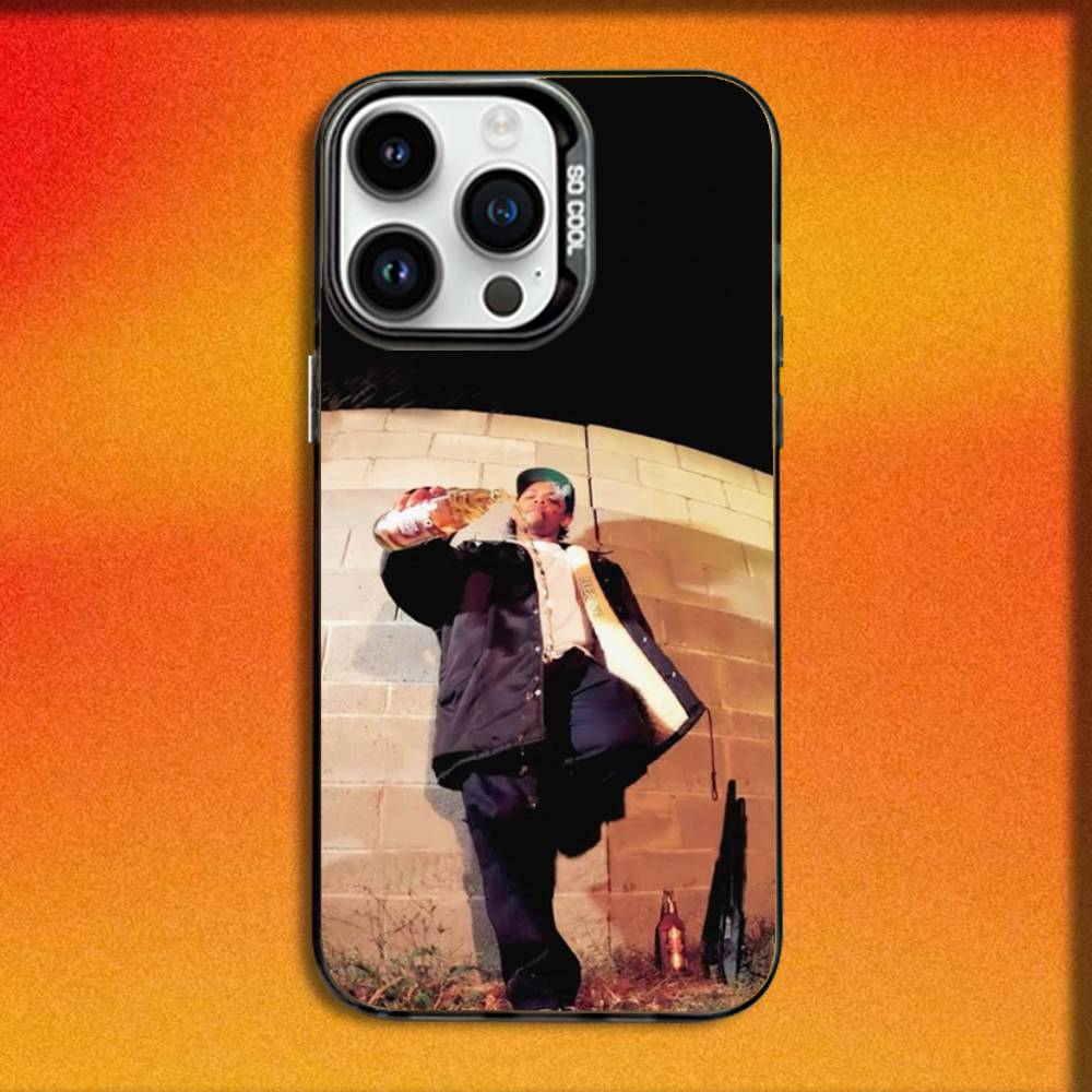 Rapper E-Eazy Cool Phone Case For iPhone 16,15,14,13,12,11,Mini,Pro,E,MAX Black Candy Matte Shockproof Cover iPhone11