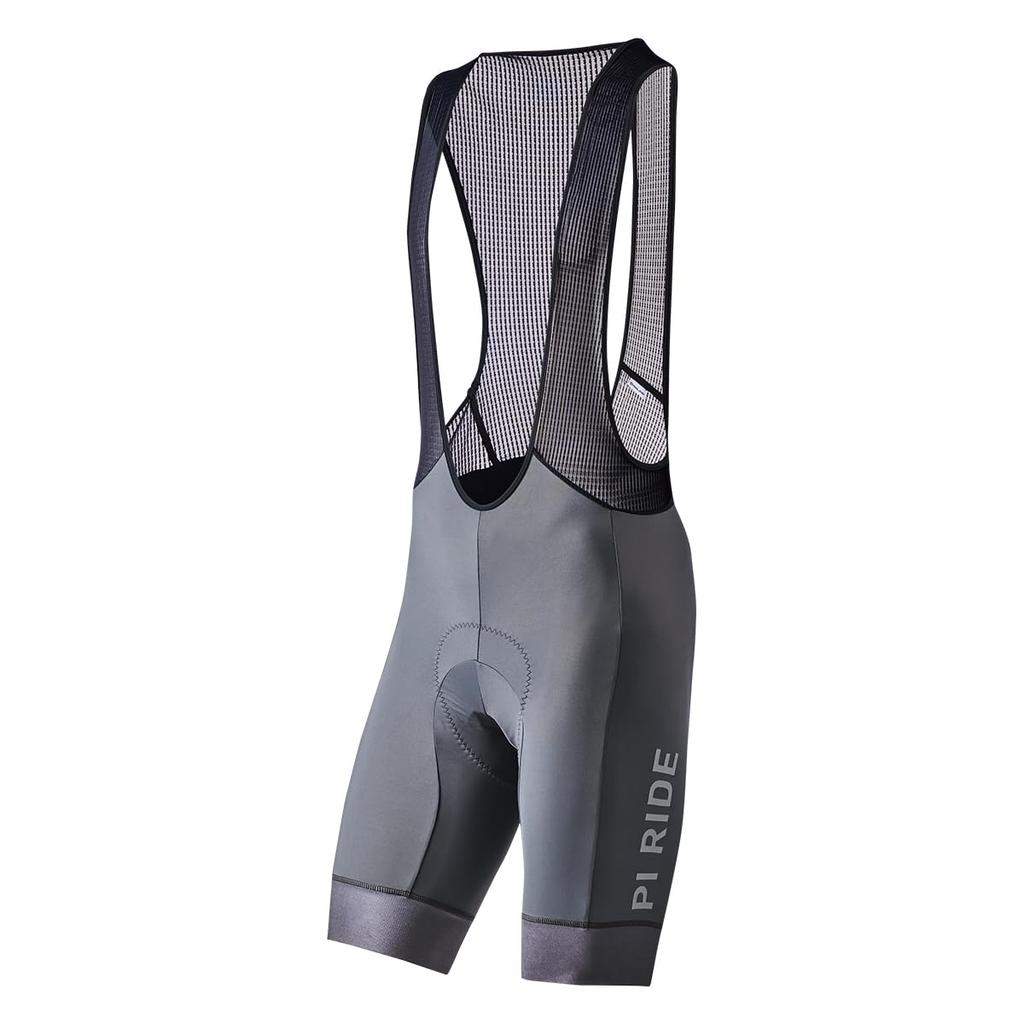 PEARL IZUMI Cycling Wear Accel Bib 5 L T210-3DR Pants, Color Asphalt, Size