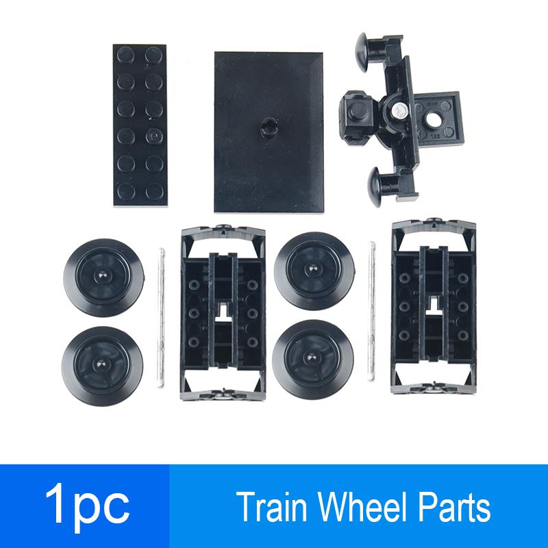 Train Motor Base Plate Technology Building Blocks Parts Chassis 88002 Train Wheel Frame Assembly MOC DIY Bricks Toys Accessory