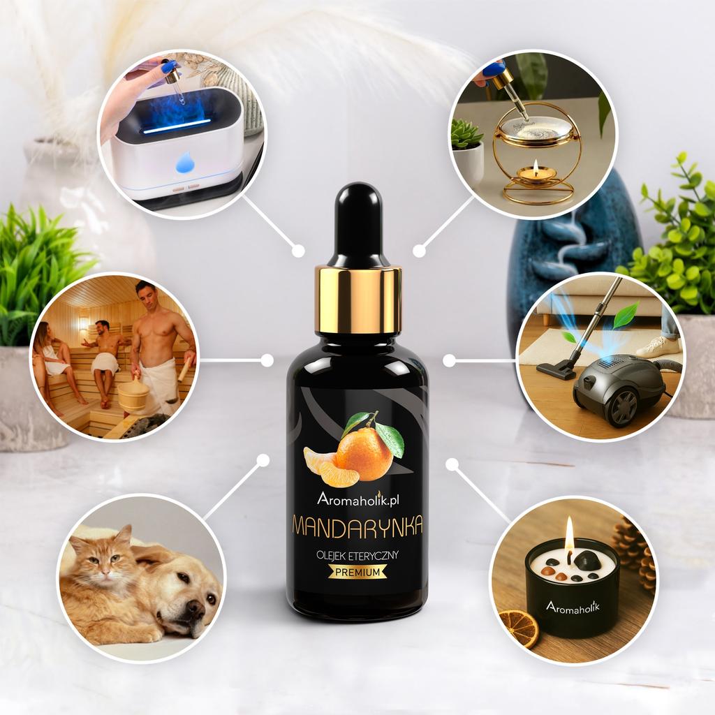Naturalny Olejek Mandarynkowy Mocny Naturalny Eteryczny 2 X 30 Ml