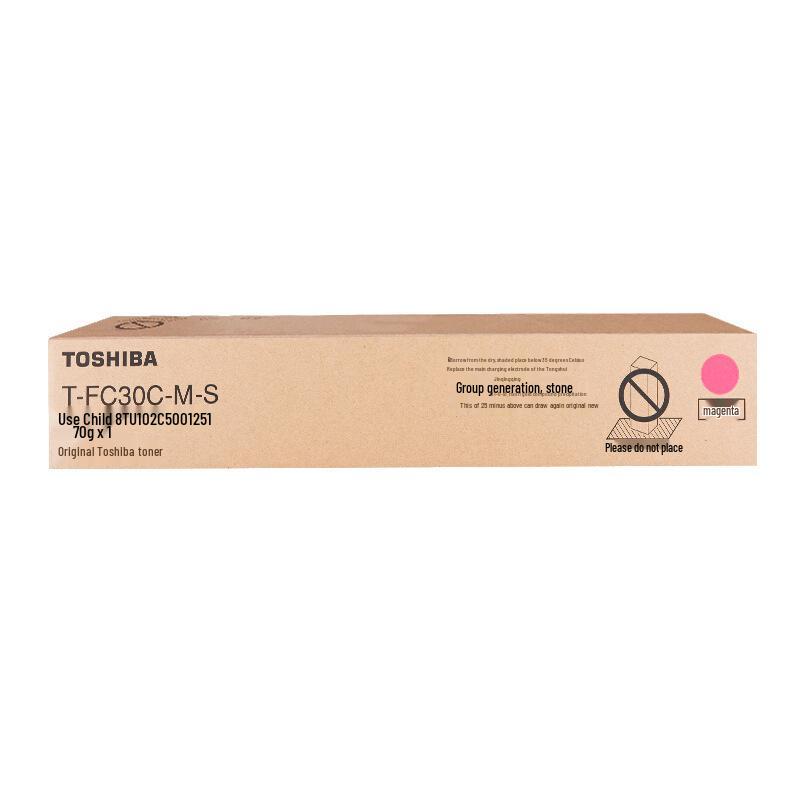 Toshiba T-FC30C Original Toner Cartridge for e-STUDIO 2050C/2550C/2051C Printers