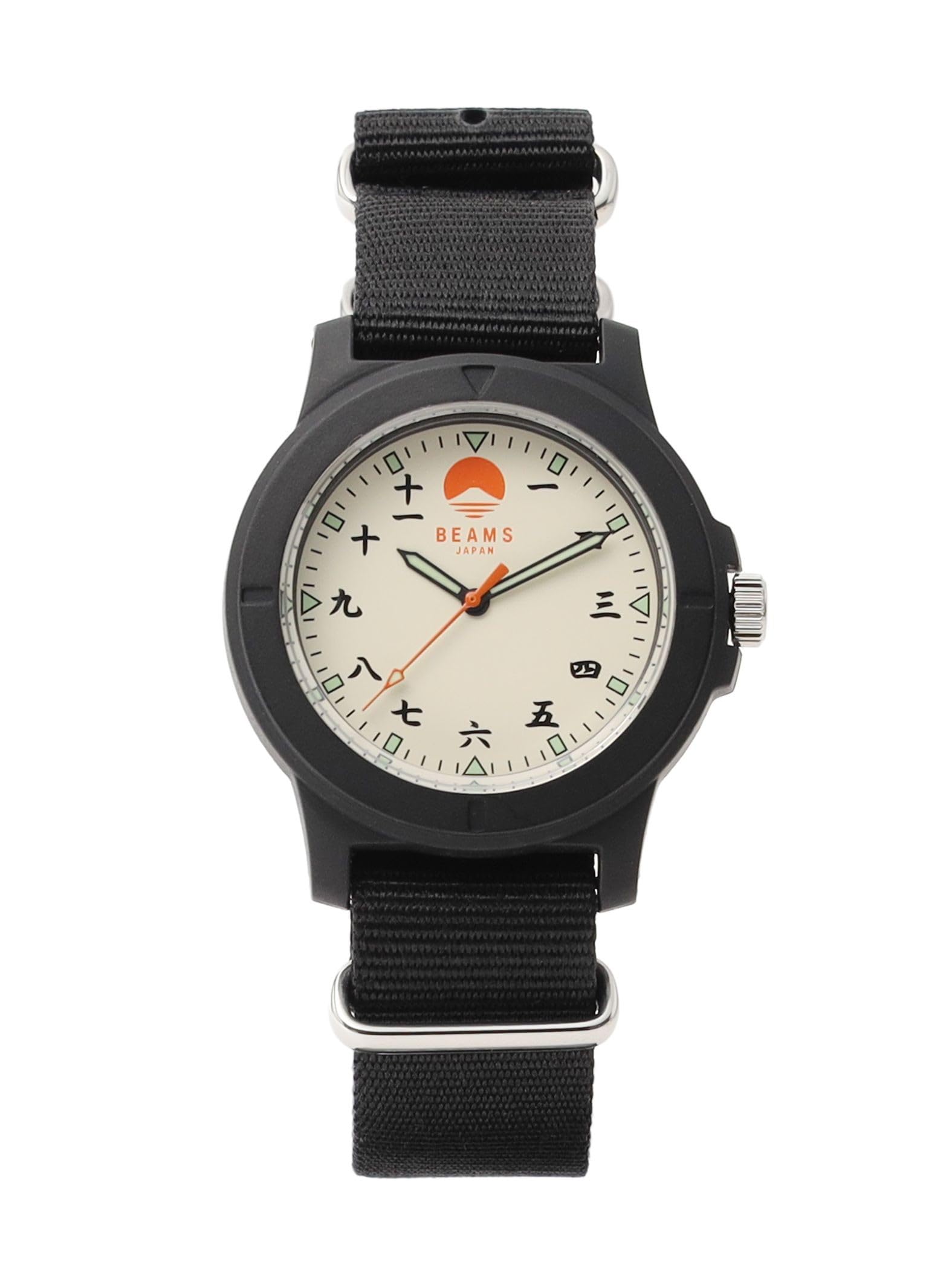 

Watch BJ Chinese numeral watch SP BLACK FREE [BEAMS JAPAN]