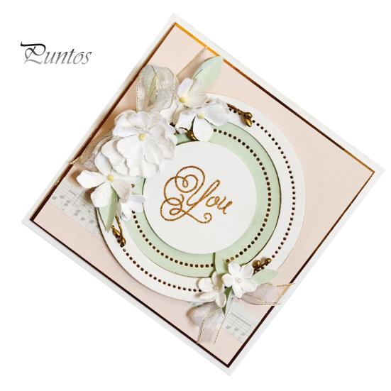 Runde Kreis Metall Stanzformen DIY Scrapbook Papier Karten Handwerk Schablone Form