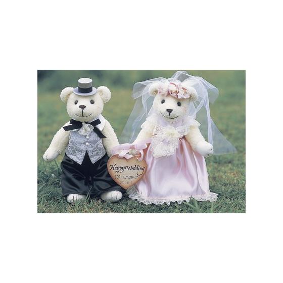 

Wedding bear handmade kit that can also be used as a welcome board Pink wedding memorial welcome bear Welcome doll bear stuffed toy wedding gift