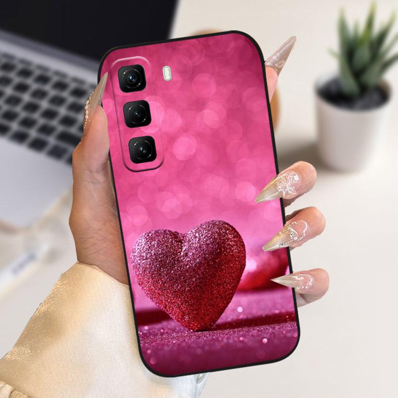 For Infinix Hot60 Pro X6885 4G Phone Case Stylish Animals Pattern Soft Silicon TPU Back Cover For Infinix Hot 60 Pro 60Pro Funda