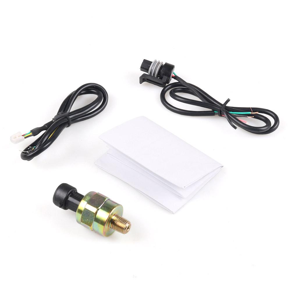 Dynoracing 2" 52mm 7 Farben LED Auto Öldruckanzeige 0-100PSI Öldruckmesser Hochgeschwindigkeitsmotor Mit Sensor BX101491