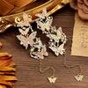 Colorful Design Butterfly Metal Bookmark Butterfly Shape Reading Accessory  Reading Mark