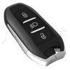 Compatible for Peugeot Citroen DS 3-Button Smart Key 433MHz 4A/46 Chip VA2/HU83 Remote